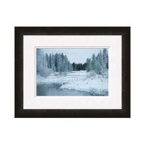  Winter On The Lake Ii Framed Giclee Print