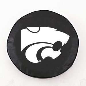 Kansas State Wildcats Black Tire Cover, Small