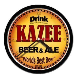  KAZEE beer and ale cerveza wall clock 