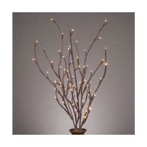  39 in. LED Lighted Brown Branches, Battery Op set of 2 