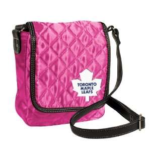  NHL Toronto Maple Leafs Pink Quilted Purse Sports 