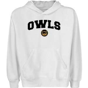  Kennesaw State Owls Youth White Logo Arch Pullover Hoody 