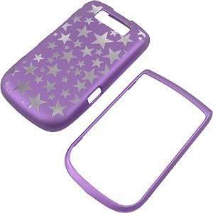  Stars Purple Laser Cut Protector Case for BlackBerry Torch 