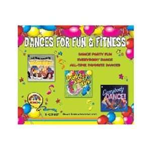  Kimbo Educational Kim7098cd Dances For Fun & Fitness 3 cd 