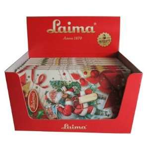 Milk Chocolate Happy New Year   (Laima) Set of 15 Bars 750g/26.5 Oz)