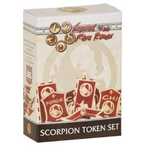  L5R Token Set Scorpion Clan Toys & Games
