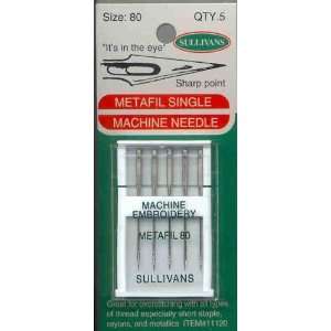  Machine Needles   12/80 By The Each Arts, Crafts & Sewing