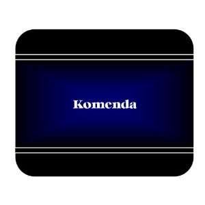    Personalized Name Gift   Komenda Mouse Pad 