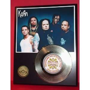  KORN GOLD RECORD LIMITED EDITION DISPLAY 
