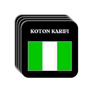  Nigeria   KOTON KARIFI Set of 4 Mini Mousepad Coasters 