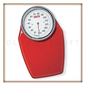     Red Big Dial Mechanical Bathroom Scale 