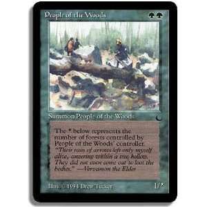    The Dark People of the Woods Magic the Gathering Toys & Games