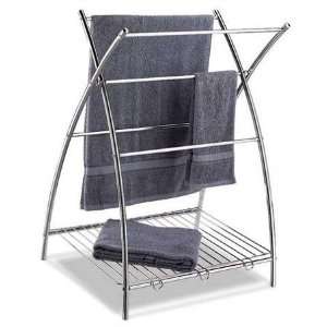    Folding Drying Rack   Chrome by Organize It All