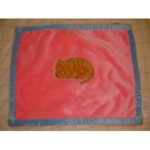 Pink And Blue Cat Mat 