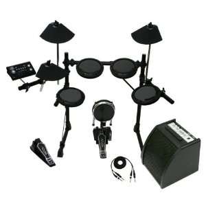   Digital Drum Set w/ AP 30 30 Watt Amplifier Musical Instruments