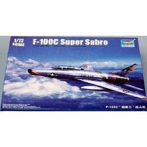  Trumpeter 1/72 F 100C Super Sabre Toys & Games