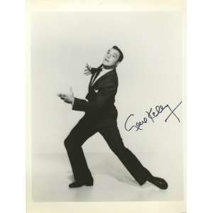  Gene Kelly Legendary Actor / Dancer Autographed Vintage 
