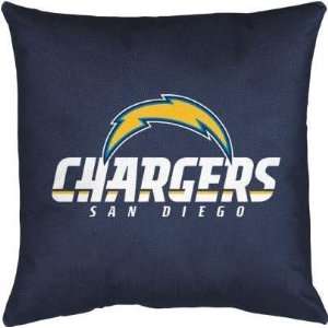  San Diego Chargers 17x17 Locker Room Decorative Pillow 