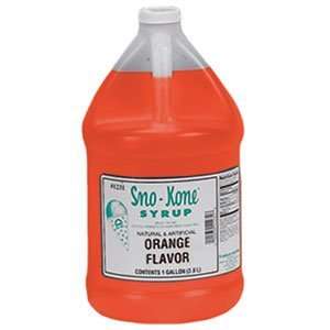 Gold Medal 1228S Sugar Free Ready to Use Orange Sno Treat Syrup 4   1 