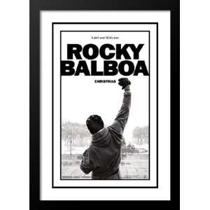 Rocky Balboa 20x26 Framed and Double Matted Movie Poster 