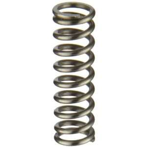 Music Wire Compression Spring, Steel, Inch, 0.3 OD, 0.045 Wire Size 