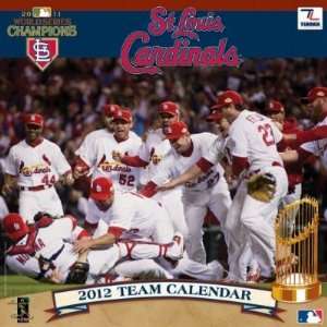   CHAMPIONS St. Louis Cardinals TEAM Wall Calendar 2012