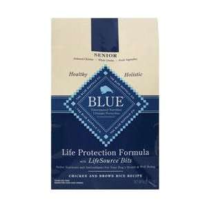  Blue Buffalo Senior Chicken and Brown Rice Dry Dog Food 6 