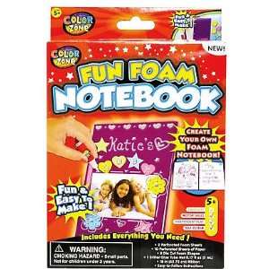  Kids Fun Foam Notebook Craft Kit Arts, Crafts & Sewing