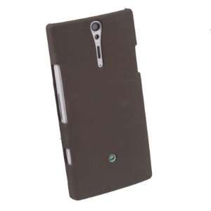  Brown Deluxe Hard Case Cover For Sony Ericsson Xperia S 