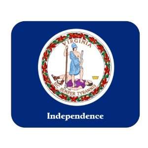  US State Flag   Independence, Virginia (VA) Mouse Pad 