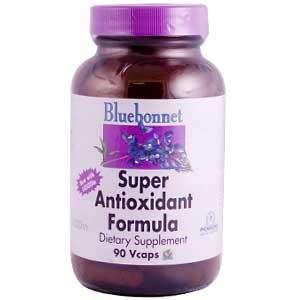  Bluebonnet   Super Antioxidant Formula   90 VegCap Health 