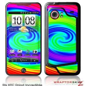  HTC Droid Incredible Skin   Rainbow Swirl by WraptorSkinz 