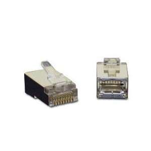  Cables To Go Rj45 Shielded Cat5 Modular Plug For Round Solid Cable 