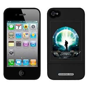   Atlantis 1 Silhouette on Verizon iPhone 4 Case by Coveroo Electronics