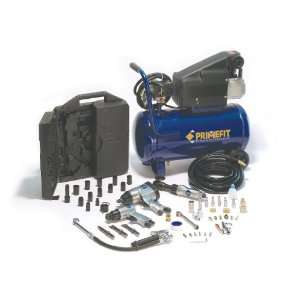 Primefit CMK2001 6 Gallon Air Compressor with 52 Piece Air Tool Kit