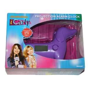  iCarly Projection Alarm Clock   Purple Dog Toys & Games