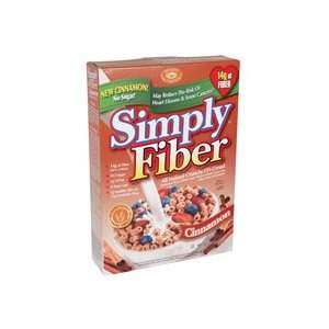 Benefit Nutrition Simply Fiber Cereal with Cinnamon 8.5 oz. (Pack of 6 