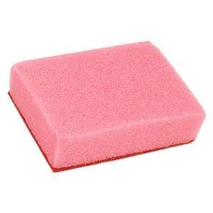  Bowl Dish Cleaning Soft Scrub Sponge Pad Pink Red
