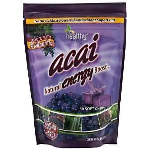 To Go Brands Acai Natural Energy Boost, 30 softchews (Energy)  