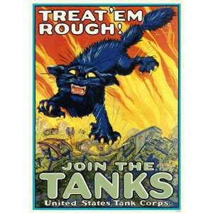  Join the Tanks Military Poster