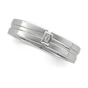  14K White Gold Diamond Bridal Duo Ring 