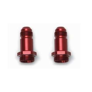 Specialty Adapter Fitting Red AN Size  8 Quantity 2 Application Holley 