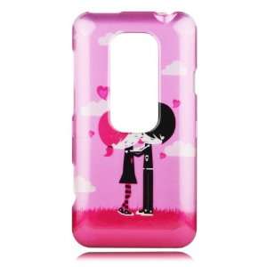   Skin for HTC Evo 3D (Emo Love)   Sprint Cell Phones & Accessories
