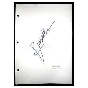  Gladiator Movie Script Signed by Russell Crowe Kitchen 