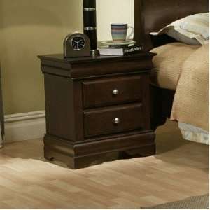  Alpine Furniture, Inc. 3202 Nightstand with 2 Drawers 