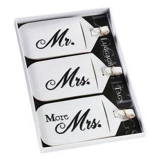 Lillian Rose Mr. and Mrs. Luggage Tags