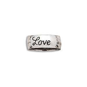    Sterling Silver Love Band   Size 6 West Coast Jewelry Jewelry