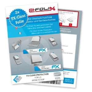 atFoliX FX Clear Invisible screen protector for LG AX260 Scoop 