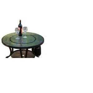   Firelight Propane Fireplace with Faux Stone Table 
