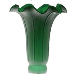  LILY Replacement SHADE Large 1.5 Fitter GREEN Lamp 